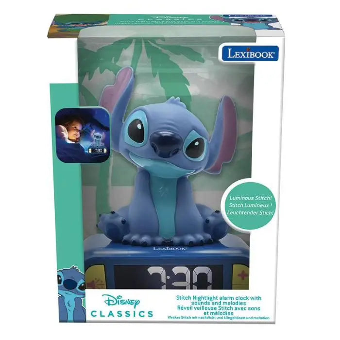Réveil Stitch Disney Lexibook avec Sons et Mélodies Lexibook