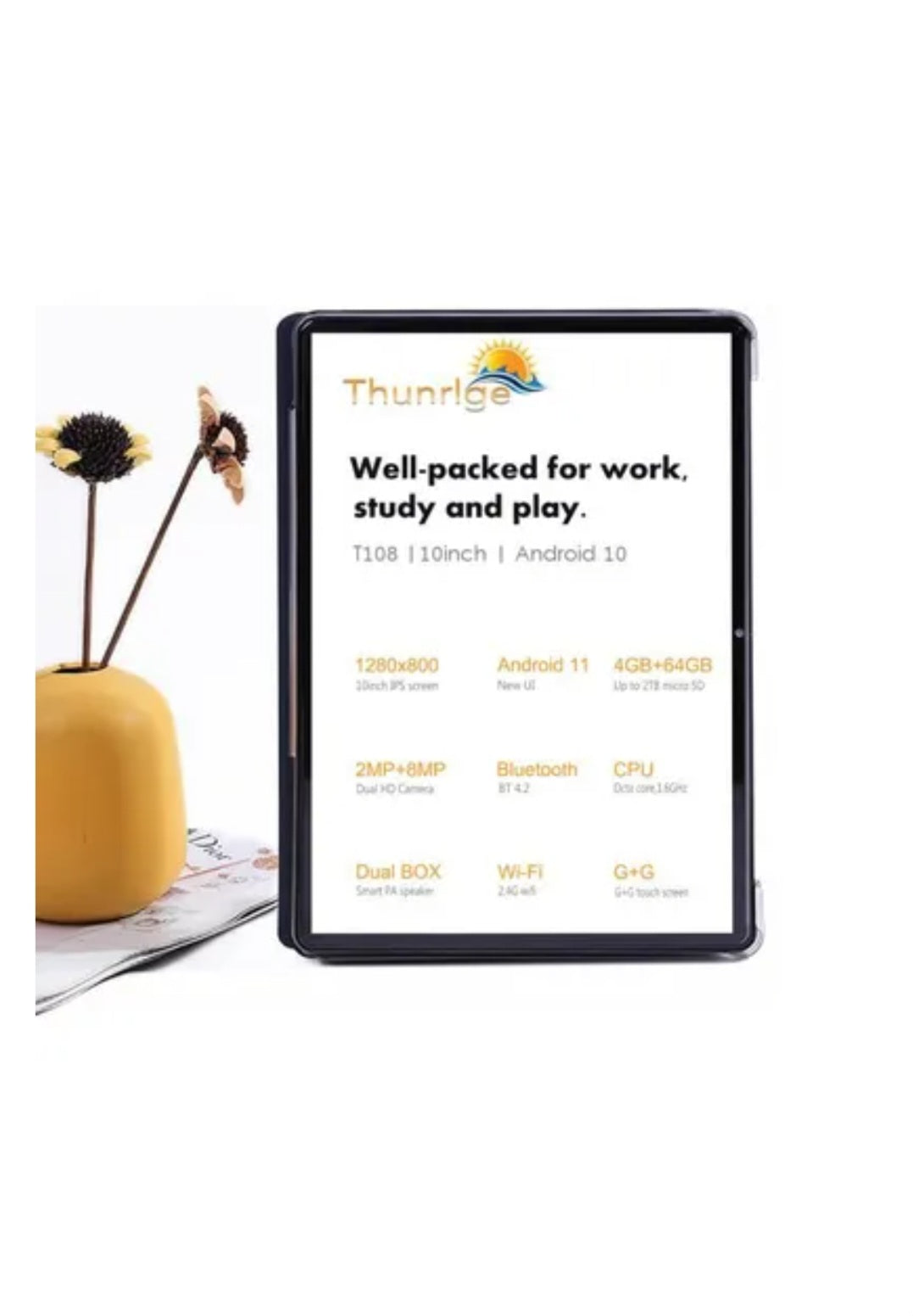 Tablette tactile 10 pouces .